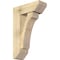 Ekena Millwork Legacy Slat Rough Sawn Bracket w/ Offset Brace, Douglas Fir, 8"W x 22"D x 34"H BKT0806X22X34LEC06RDF - alternate 1